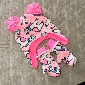 Toddler Hat & Mitten Set